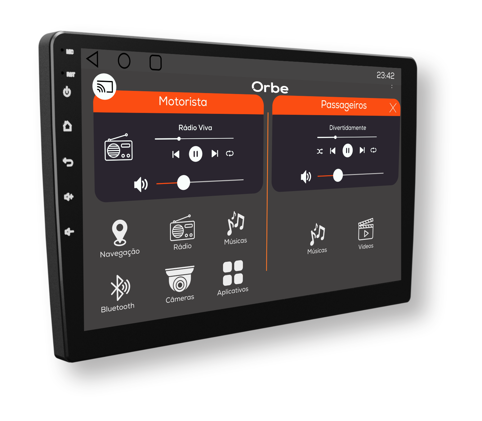 Multimídia Dual Max