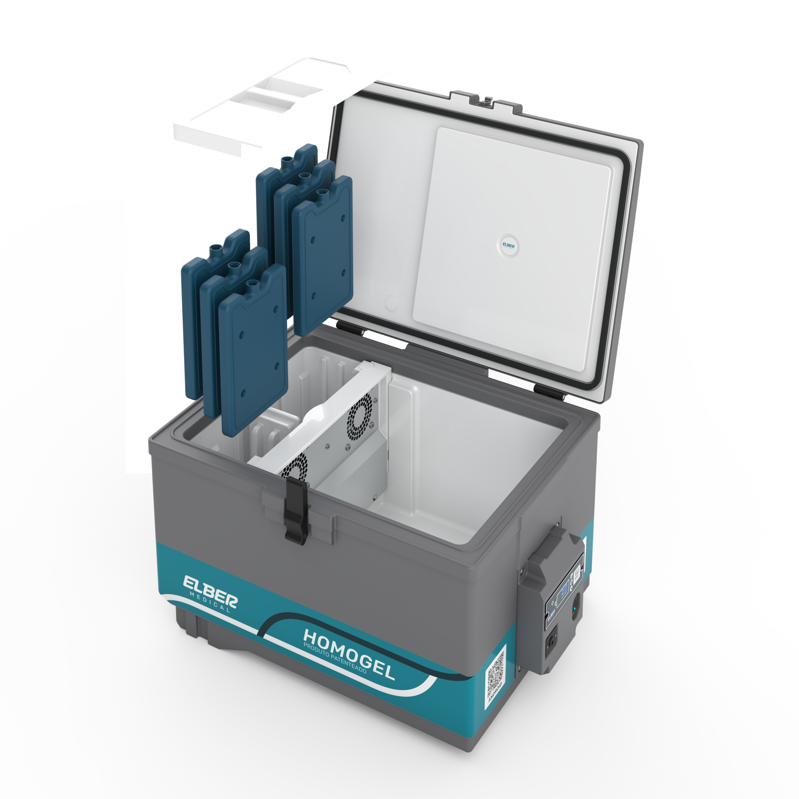 Caja para Transporte de Vacunas Elber Medical Homogel 20 litros de Mesada